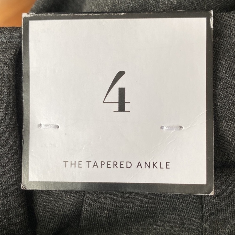 WHBM The Tapered Ankle Knit Pant Charcoal Gray 4 - Picture 10 of 10
